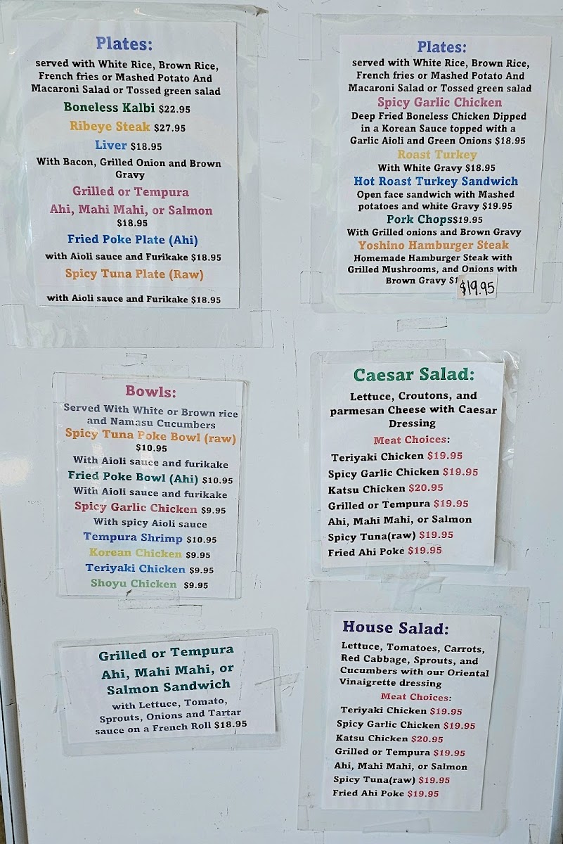 Pine Tree Cafe Menu - Image 4